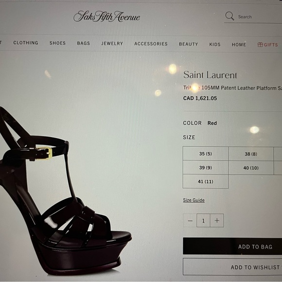 Yves St Laurent high heeled strap silver studded platforms.Impeccable. - Picture 8 of 8